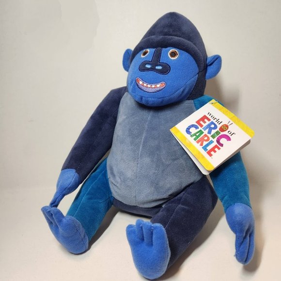 NEW Eric Carle Gorilla Stuffed Animal Plush From Head to Toe 11" Monkey NWT - Picture 8 of 8